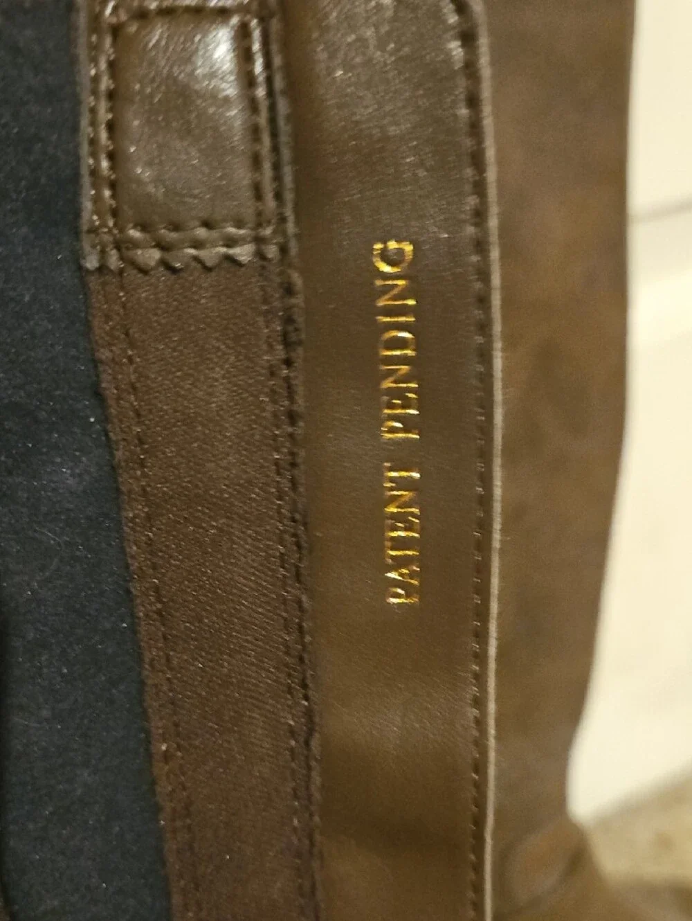 Over-the-Knee Riding Boots in Dark Brown